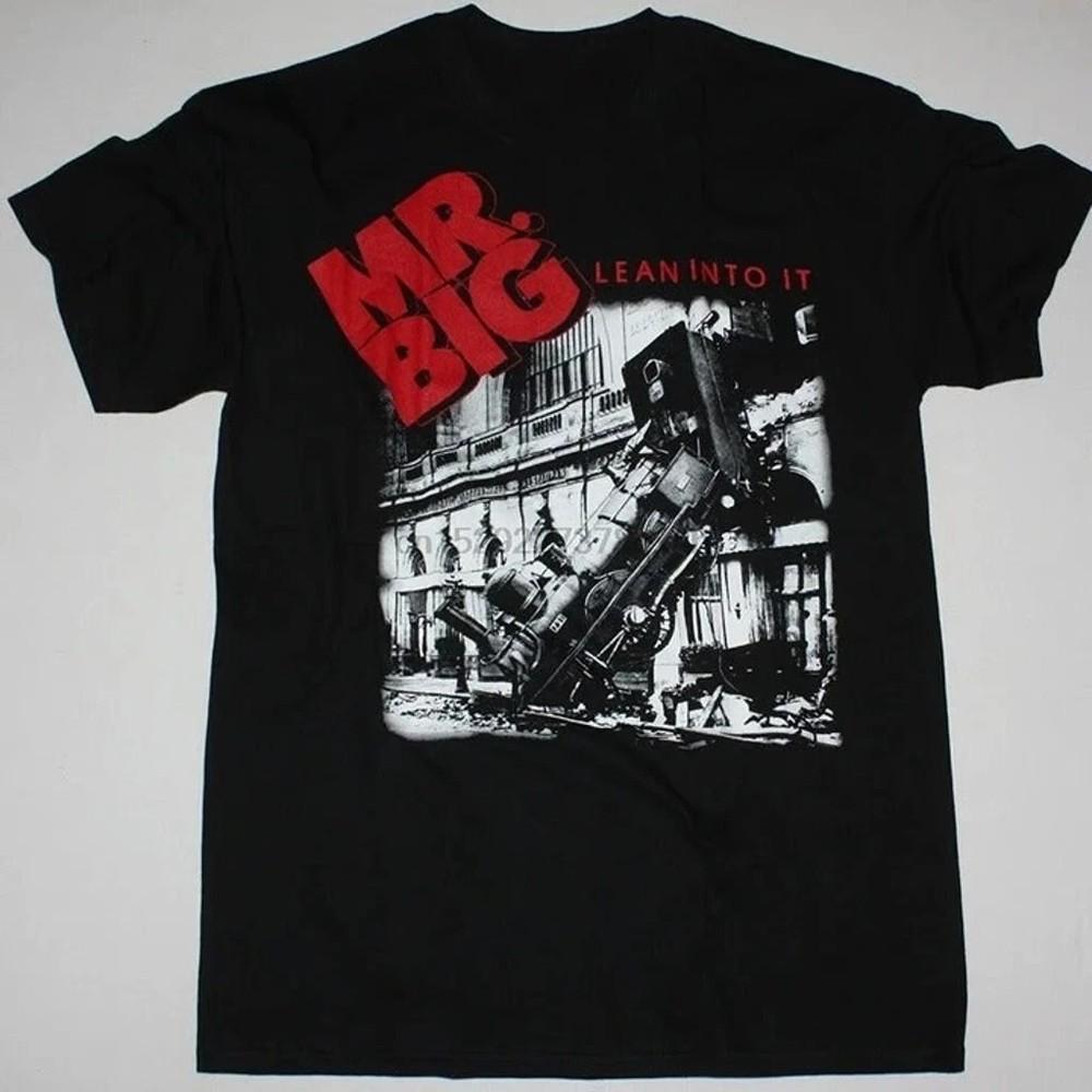 New! Mr. Big Band Lean into I Unisex Albums S to 5XL BL1793 Unisex T-Shirt XXL