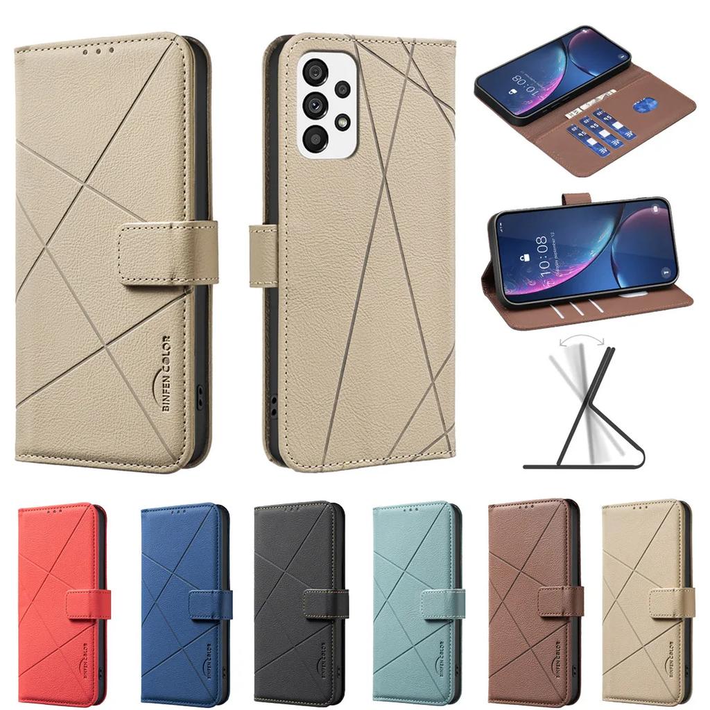 Wallet Card Slot Holder Magnetic Flip Leather Case For Samsung Galaxy A33 A53 A22 4G A22 5G A03S A02S A72 4G A72 5G A52 A52S 5G