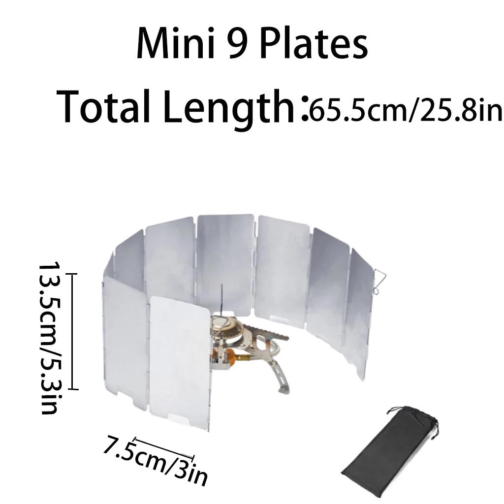 

9/10/12 Плиты Кемпинговая Печь Ветрозащитный Складные Уличные Печи Ветрозащитный Легкое Ветрозащитное Теплозащитное Устройство Для Пикника