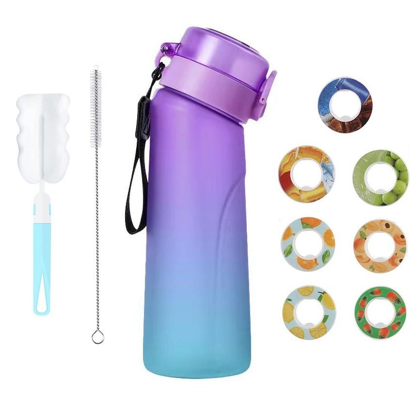 Sticlă de apă cu 7 păstăi, sticlă de apă cu fructe de 650 ml, ceașcă de apă 0% zahăr, ceașcă de apă pentru sport