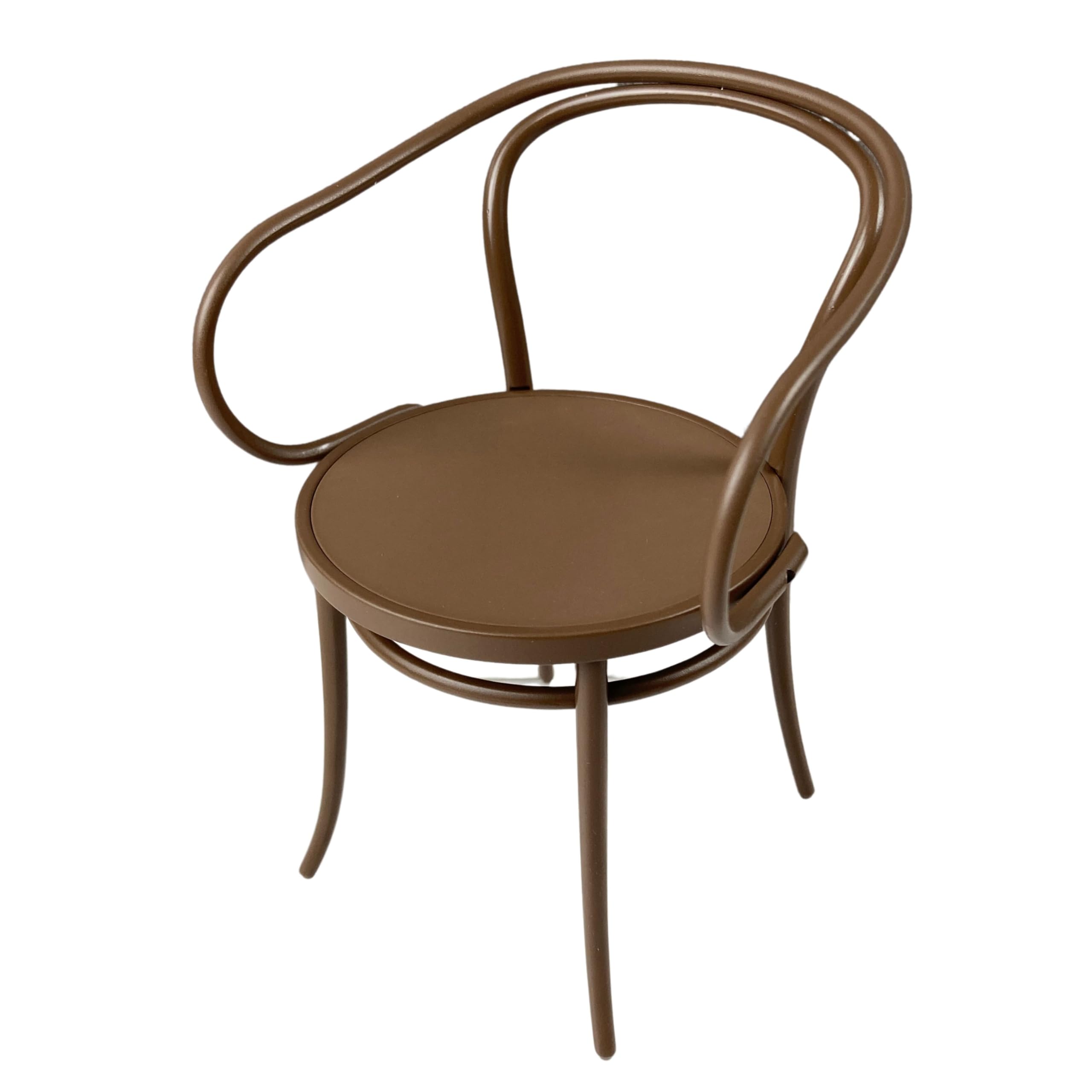 16 Scale Miniature Thonet Chair, Russet Brown