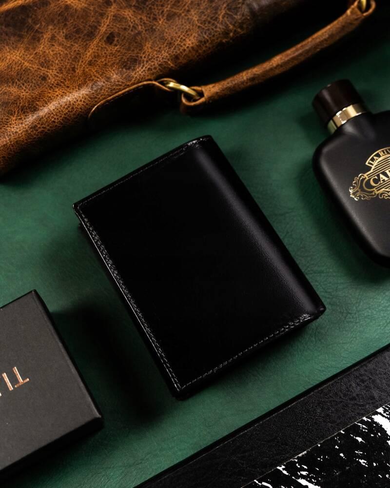 Large Men's Leather Wallet - Rovicky