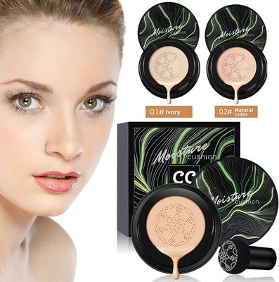 CC Cream Cap de ciupercă Pernă de aer Fond de ten natural hidratant Corticală Albire Control ulei Machiaj Cosmetice BB Cream