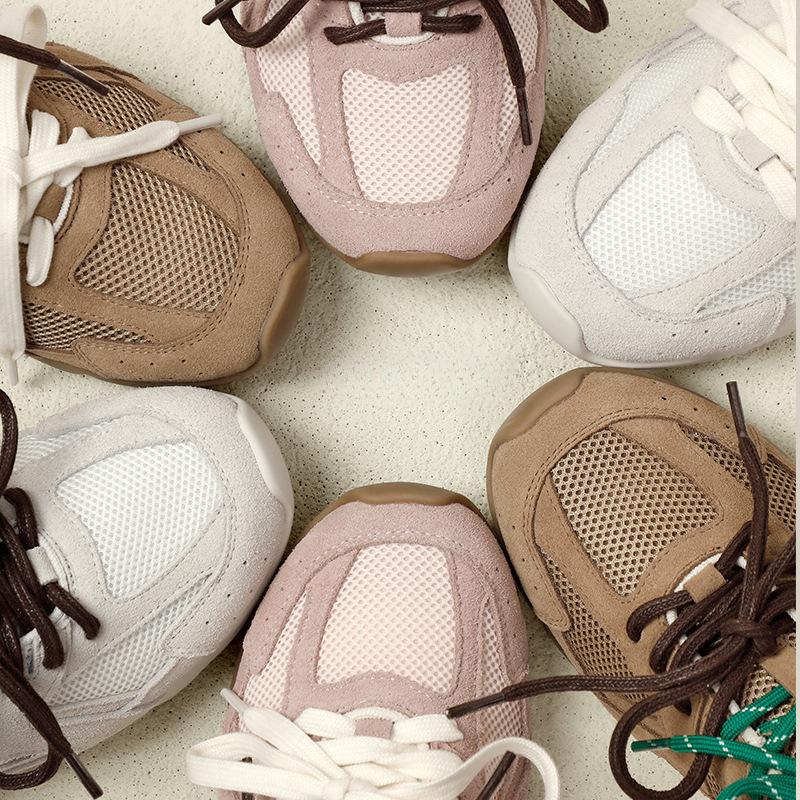 Retro German Training Shoes Women's Summer New Women's Shoes Super Fire Sports Casual Shoes Mesh Breathable Sports Shoes