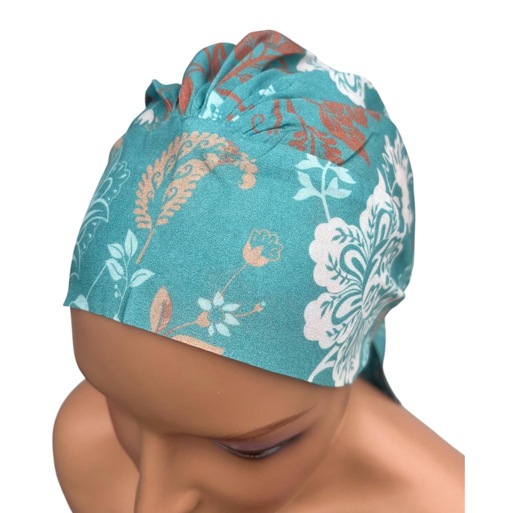 Tess 464 Headscarf, Pleated, Stylish Summer Accessory, Polish Product