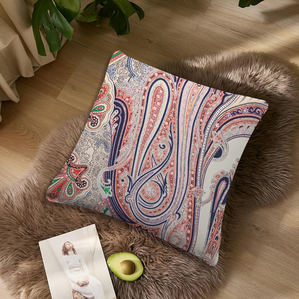 Fashion E-Etro Pillow Case Living Room Home Sofa Office Shop Cover Printing Comfort Decoration Nordic Simplicity