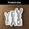 Practical Sturdy Silicone Mould Accessory for Rabbit Candle Holders Portable for Handmade Gifts and Home Accent