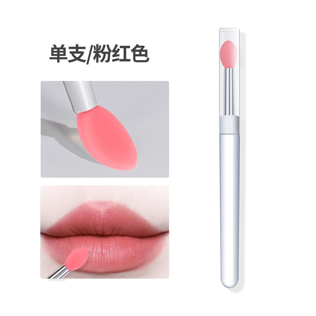 Nail Art Silicone Brush Reusable Universal Mirror Powder Pigment Applying Gradient Shading Pen Easy To Use Nail Brushes Tool