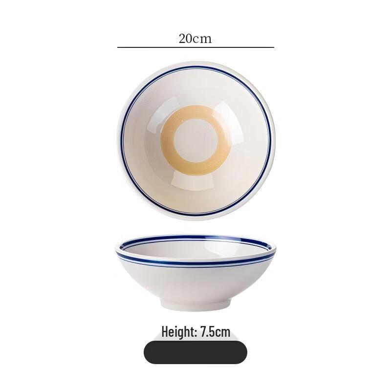 Ceramic Salad & Noodle Bowl