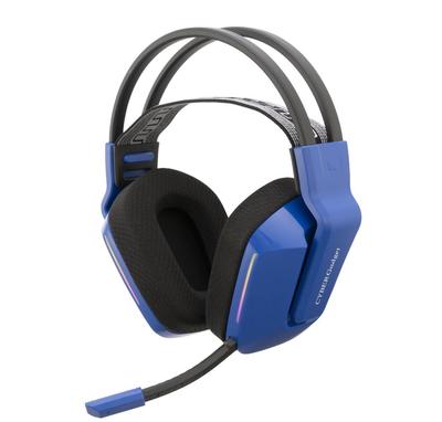 CYBER Auriculares Inalámbricos para Juegos Azules con Switch (para PS5/Switch/PC) [Compatible 2]