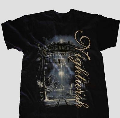Imaginaerum Nightwish Band Reprint Black K1013 Unisex T-Shirt