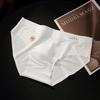 2025 Glossy Satin Luxury Men's Antibacterial Ice Silk Briefs