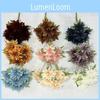 Simulated 7 Heads Multiple Petals Lily Bouquet Artificial Flower For Hoom Decor