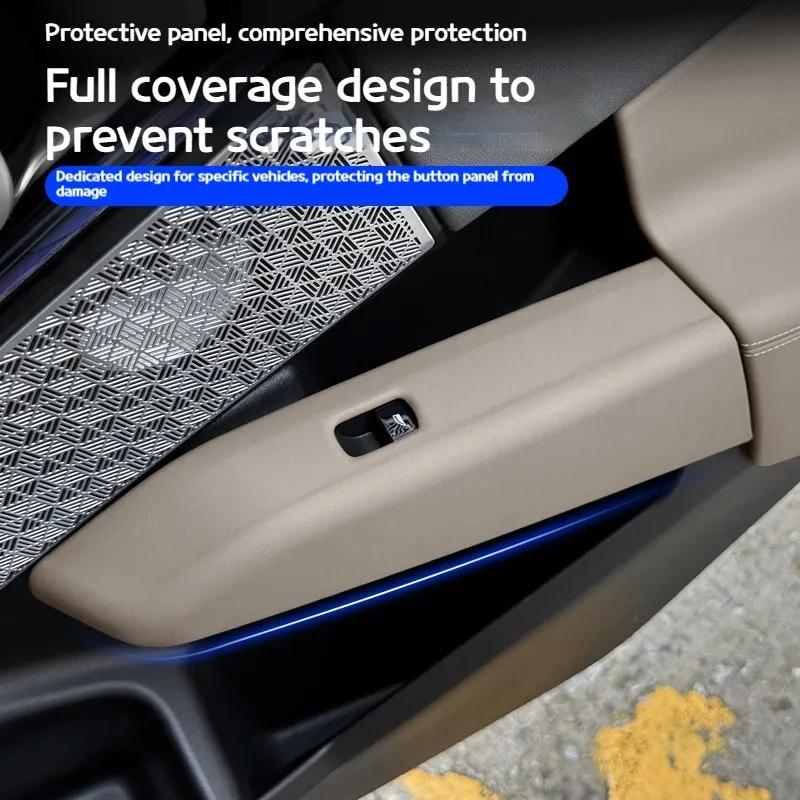 For BMW X3 G45 2025 Car Leather Window Lifting Panelsall-inclusive Coverage Scratch-proof Protective Pads Car Accessories