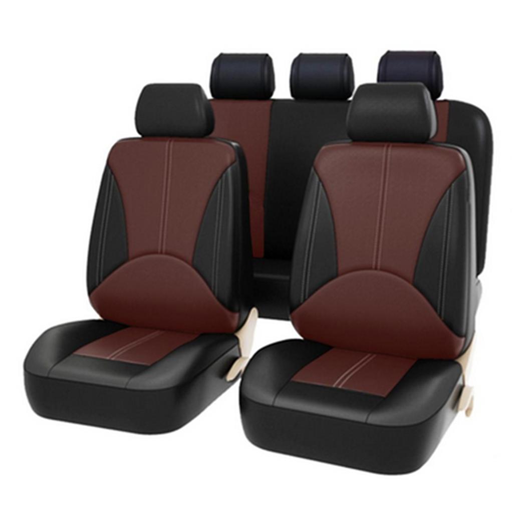 Embroidery Car Seat Covers Set Car Universal Luxury Car Seat Cover Automotive Front Seat Protector Front Bottom Seat Cushion