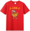 FCawF Chicken Funny Fcawf Chicken Graphic Meme Quote Retro Unisexs TShirt