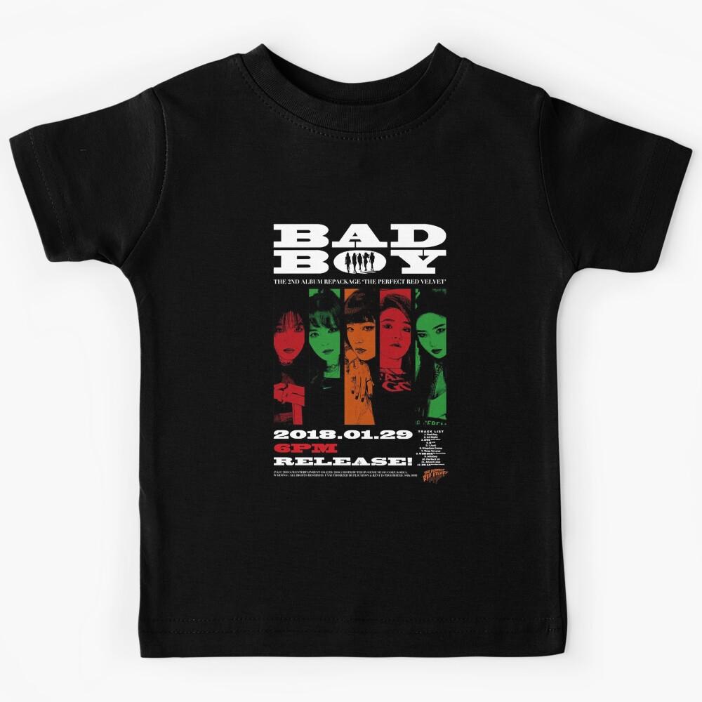 Bad Boy Red Velvet Poster Kids T-Shirt 100