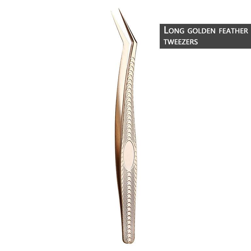 Professional Stainless Steel Manufacturer s Pointed Tip Eyelash Extension Tweezers Fiber Lashes False Eyelash Tool