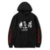 Trendy Rapper Fashion Fleece Hooded Long Sleeve Sweater Warm Jacket