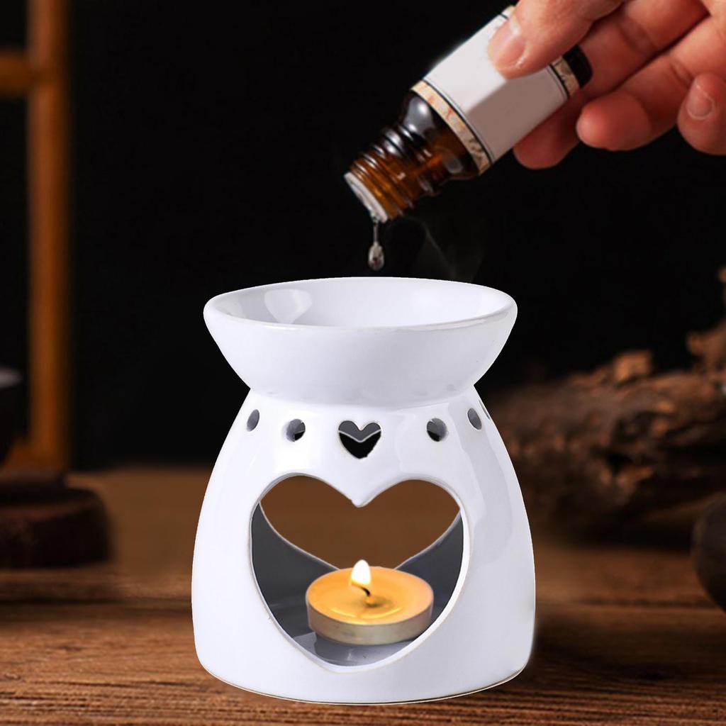 Ceramic Essential Oil Burner ,Tealight Holder Candle , meltinging Warmer Diffuser for