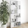 Modernes kreatives Bücherregal, aufrechtes Bücherregal für das Arbeitszimmer, Ausstellungsregal für Wohnzimmerdekoration, 80x24x186 cm