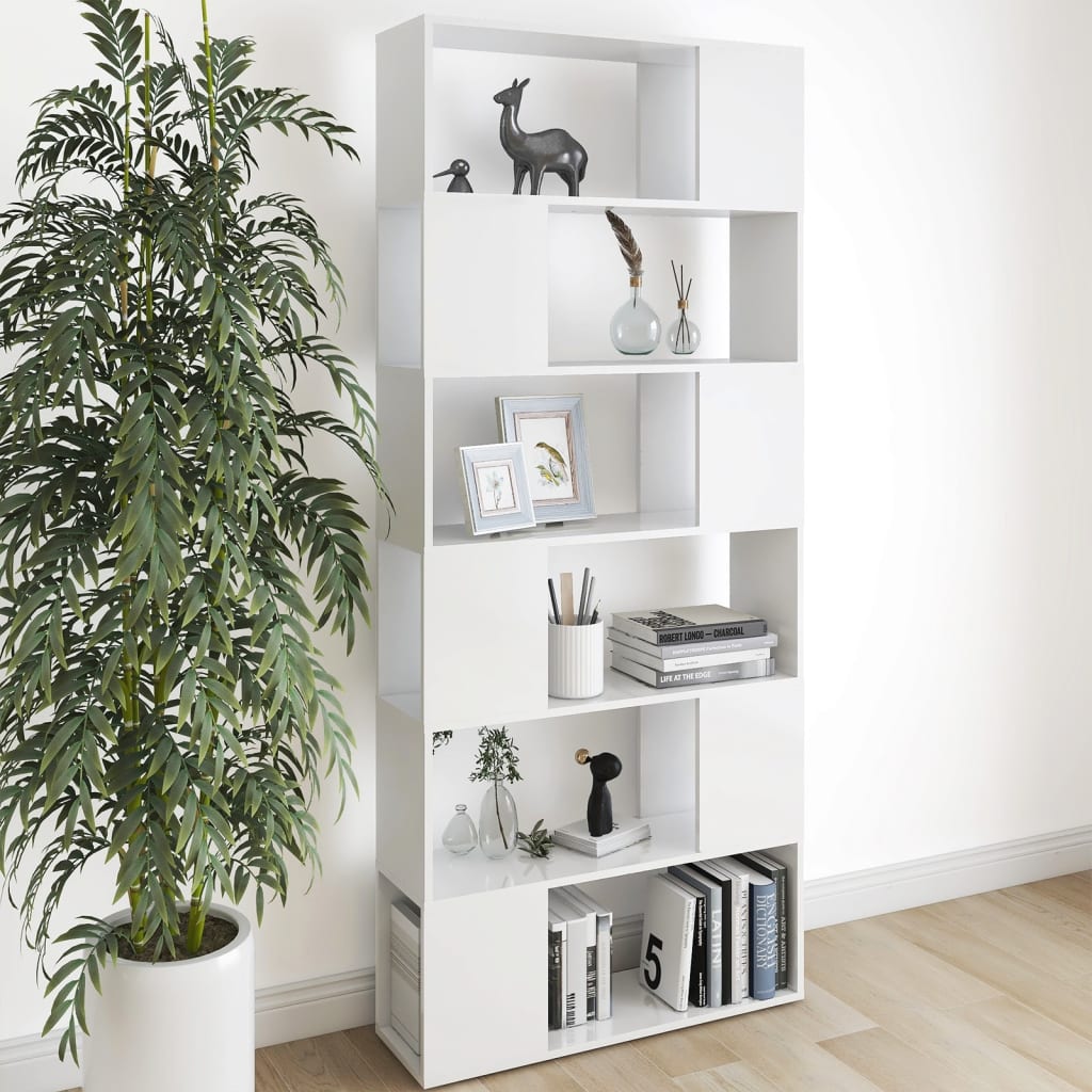 Modernes kreatives Bücherregal, aufrechtes Bücherregal für das Arbeitszimmer, Ausstellungsregal für Wohnzimmerdekoration, 80x24x186 cm