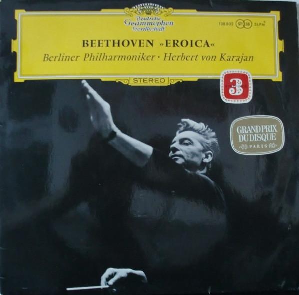 LP Record LUDWIG VAN BEETHOVEN  BERLINER PHI  Heroic 138802 Deutsche Grammo Germany Classical Used