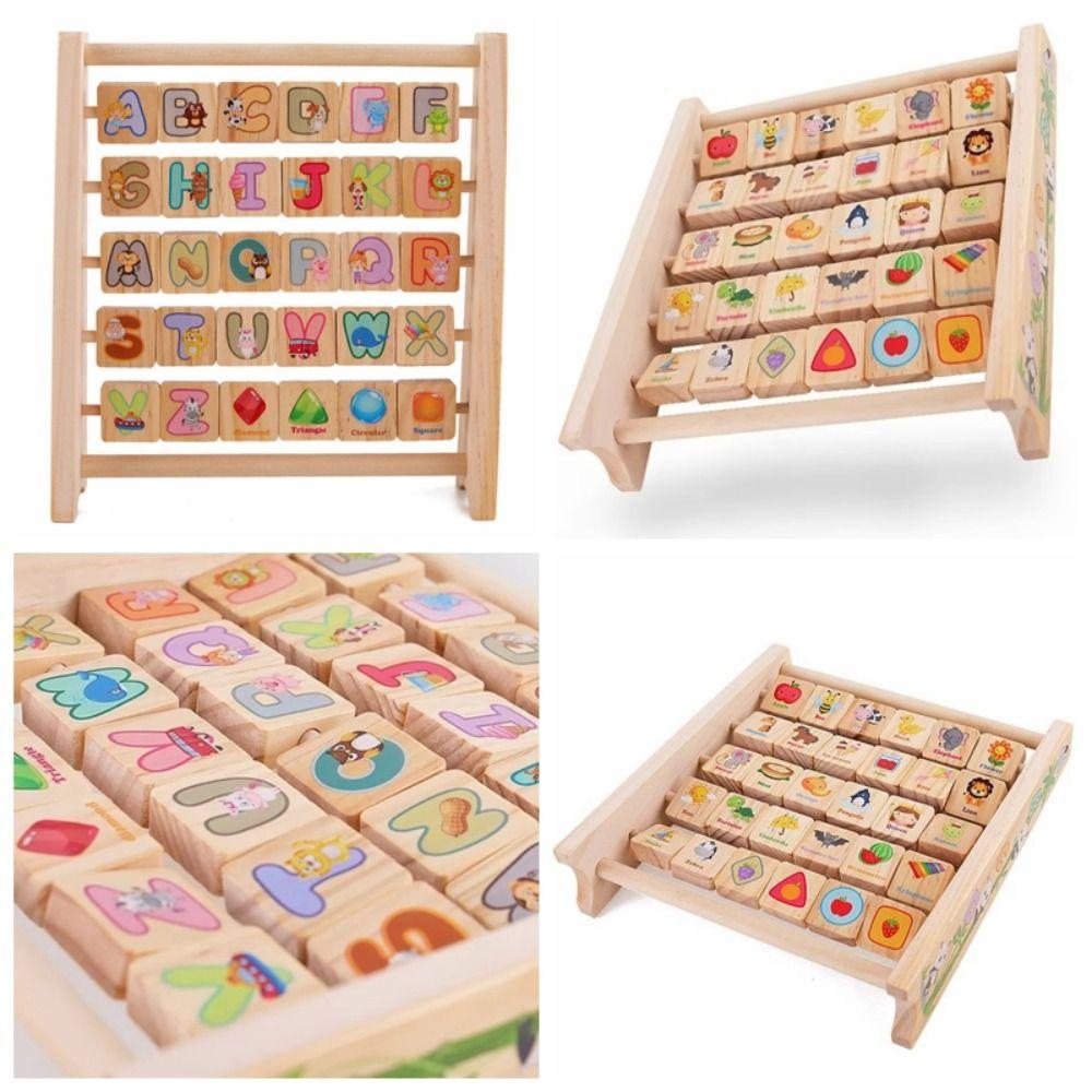 Arithmetic Letter Cognitive Toy English Alphabet Early Education Board  Children's Toy