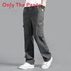 Cotton Cargo Pants Men With Multipockets Durable Workwear For Casual Wear