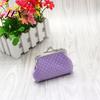 Retro Polka Dot Purse Women Coin Purse, Printing Mini Lightweight Pouch, Pocket Size Compact Storage Kiss Lock for Coins Earrings Hair Ties