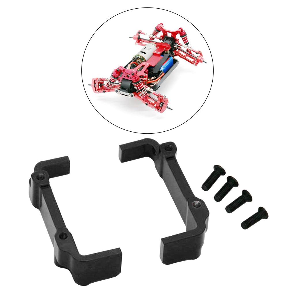 2Pcs 1:12 Scale RC Car Battery Holder Modified Part for 124018 124019 1:12 RC Car