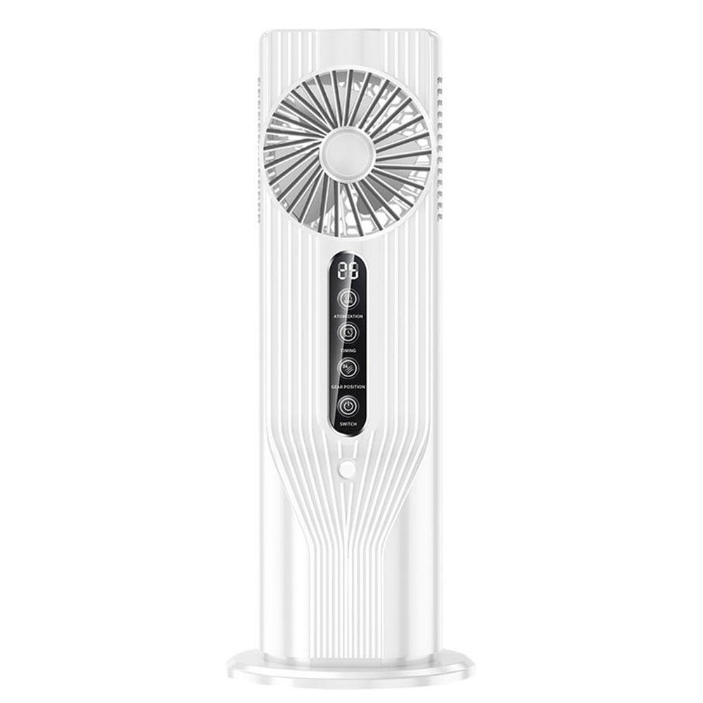 Portable Tower Fan USB Water Cooling Fan with 6 Wind Speed & Mist Desk Fan for Bedroom Living Room Office