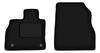 Black Front Floor Mats For: Nissan Leaf I Hatchback (2010-2017)