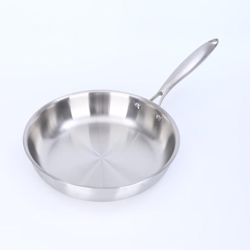 Saint Meier 3-lagige Edelstahl-Bratpfanne mit Deckel