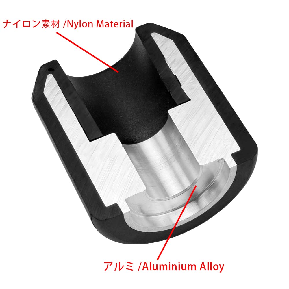 LEDISHUN Engine Slider Frame Slider for Honda CB650R 2019-2023 Black