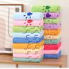 Comfortable Soft Absorbent Bath Towel Cute Cartoon Pattern Bath Towel