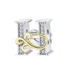 Copper Full Series Of A-Z Letters Pendant Charms For Originalbracelet Charm Necklace Diy Female Jewelry