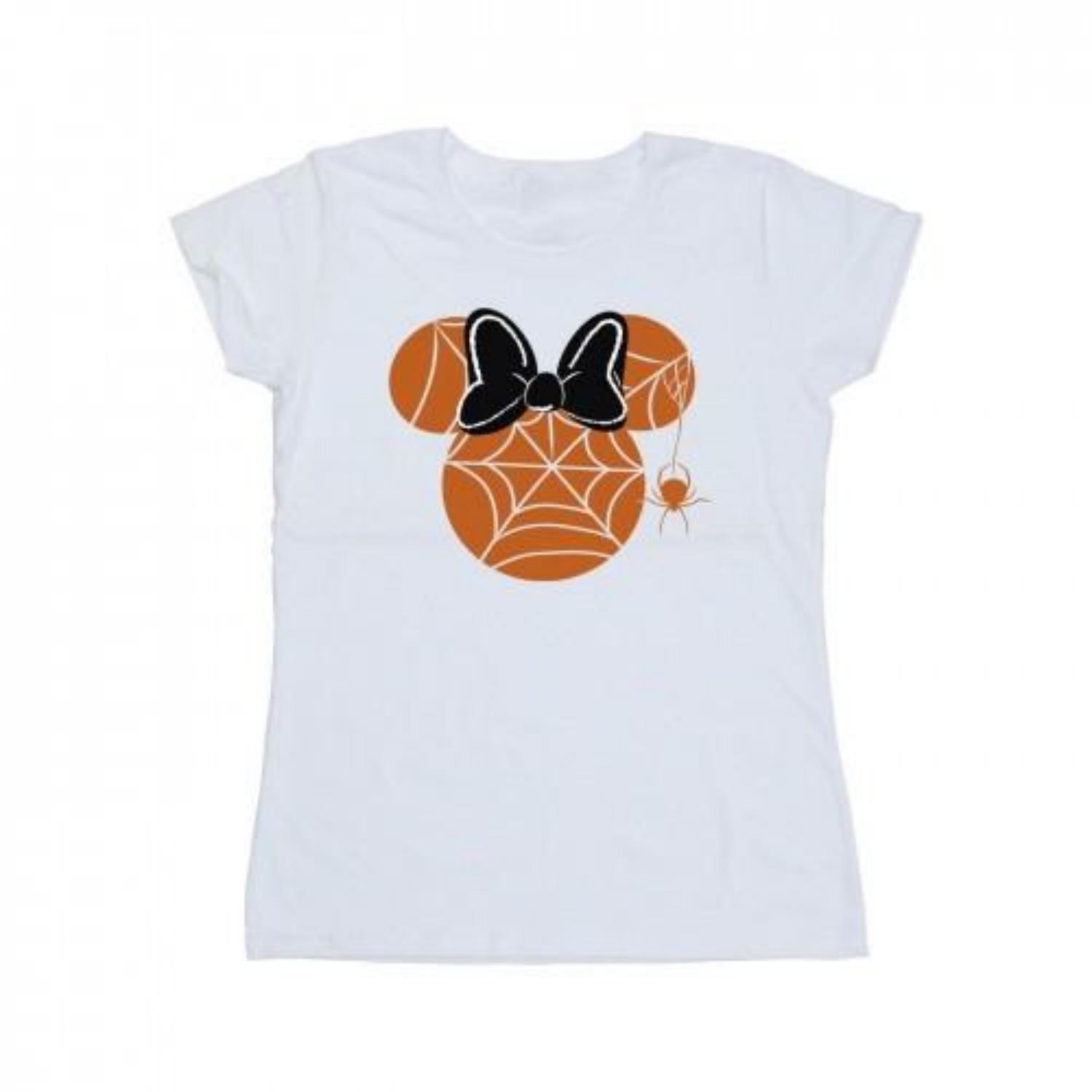 

Minnie Mouse Womens_Ladies Cobweb Cotton T-Shirt S чёрный