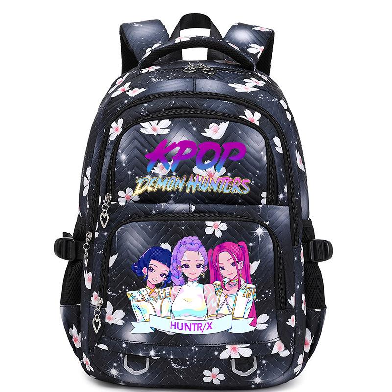 Kpop Korean version of small fresh backpack, college style trend, primary and secondary school student schoolbag, light and large capacity