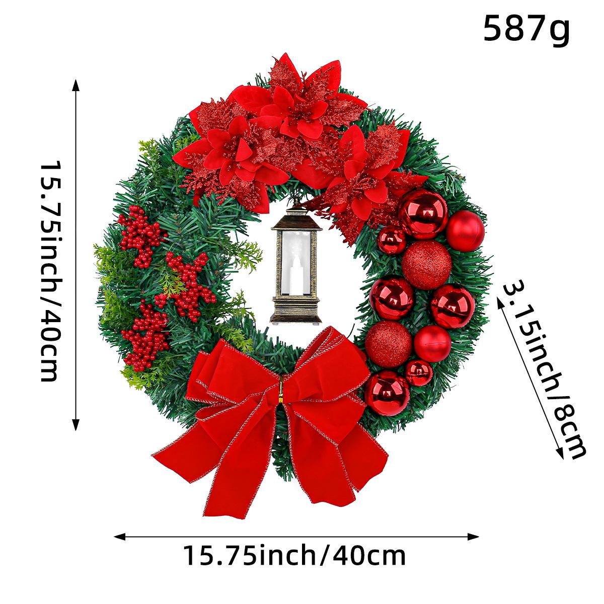 

Рождественские украшения Сцена Аранжировка Реквизит Иисус Рождественский венок Дверь Подвеска