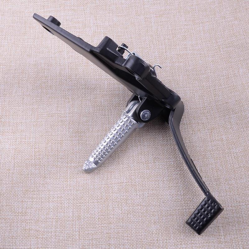 Front Brake Shifter Lever Foot Peg Bracket Footrest Pedal Fit for Kawasaki EX250R Ninja 250R 300 Right Side