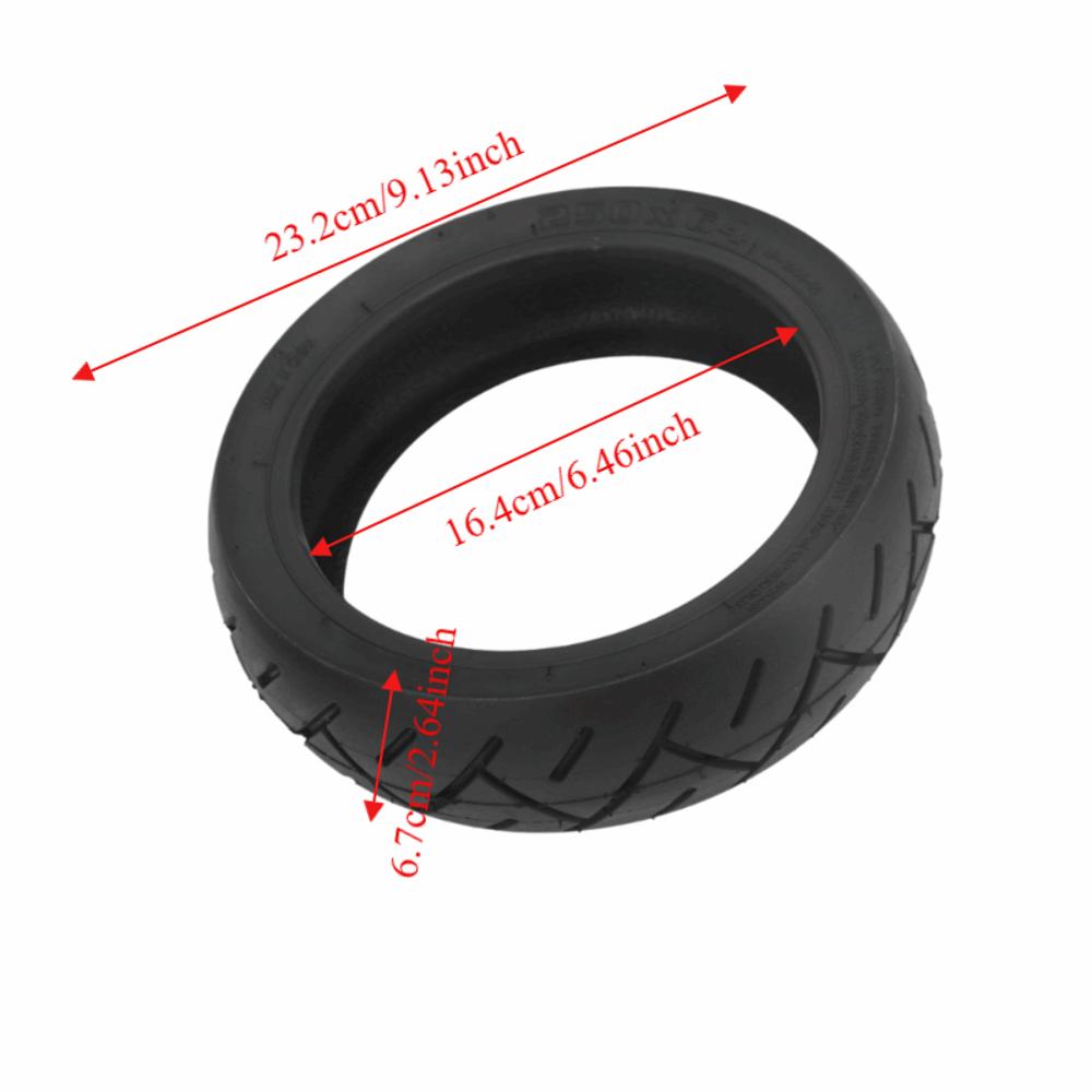 Lightweight Electric Scooter Tire 250x64 Rubber Tire for Xiaomi Mi 4 Ultra Sports Riding