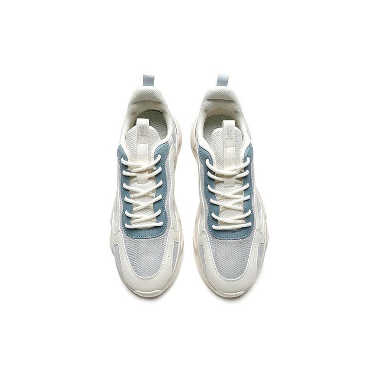 New Anta Dance Battle 2.0 Low-Top Sports Casual Shoes Men's Gray White 112238860-4