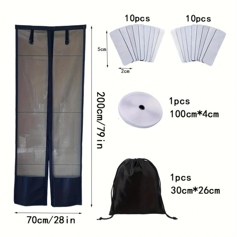 Polyester Mosquito Net for Fiamma Entrance, Woven Insect Bug Screen for Motorhome and RV Doors- Keep Mosquitoes Out