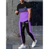 2026 Summer Men's Suit with Letter Print Breathable Lightweight Casual Fashionable Outdoor Men's Clothing
