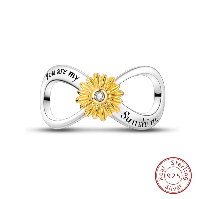 100% Copper Butterfly Fairy Dream Ocean Shell Pearl Mermaid Sea Turtle Sunflower Charms Beads Fit Qikaola Bracelets