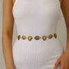Silver Retro Metal Waist Chain Belt Female Gothic Accessory Women'S New Summer Versatile Match Skirts Jeans Waistband Trendy