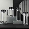 Shuanghan Double-Layer Glass Tea Infuser Cup