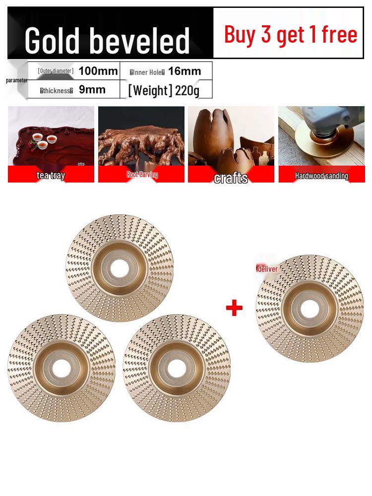 Woodworking Angle Grinder Disc: Polishing & Sanding Tool
