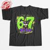 Six Seven 67 Graffiti Hiphop Short Sleeve Tshirt S3XL YOUTH Amp ADULT Unisex T-Shirt